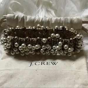 JCrew Stretch Small Pearl dynamic Bracelet